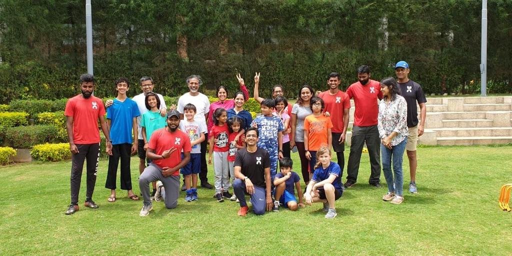 A happy bunch of kids after fitness sessions with upUgo - Outdoor Fitness Sessions for Children